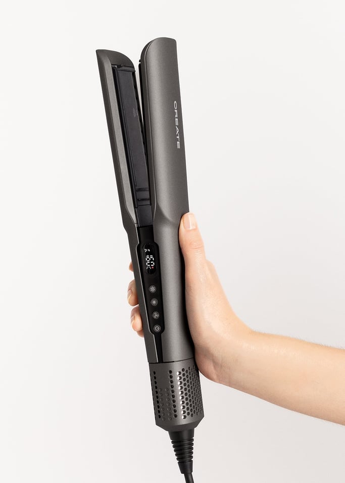 CERAMIC AIR STYLER DUAL - Plancha secador iónico 2 en 1 para pelo mojado o seco con revestimiento cerámico, imagen de galería 8