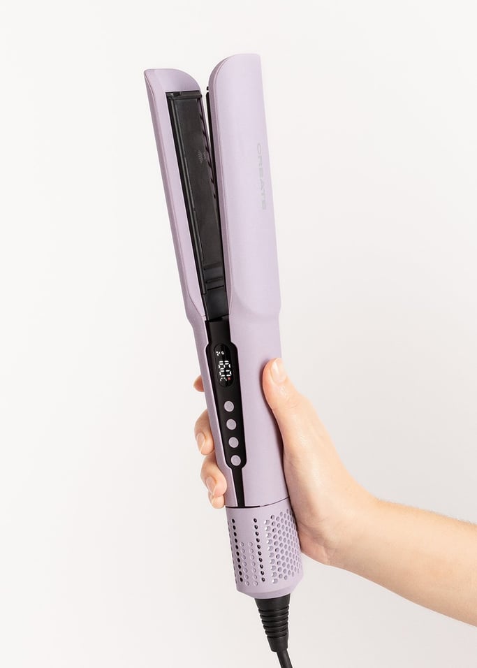 CERAMIC AIR STYLER DUAL - Plancha secador iónico 2 en 1 para pelo mojado o seco con revestimiento cerámico, imagen de galería 8