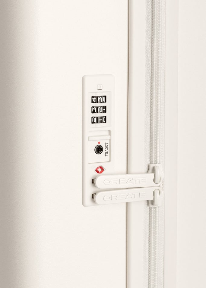 LUGGAGE STUDIO - Maleta rígida de policarbonato con candado TSA y ruedas multidireccionales, imagen de galería 3