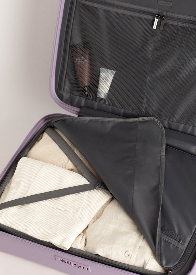 LUGGAGE STUDIO - Maleta rígida de policarbonato con candado TSA y ruedas multidireccionales, imagen de galería 9