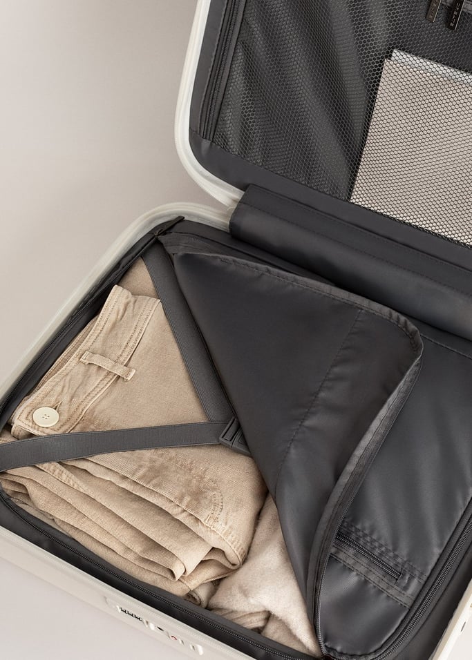 LUGGAGE STUDIO - Maleta rígida de policarbonato con candado TSA y ruedas multidireccionales, imagen de galer&iacute;a 8