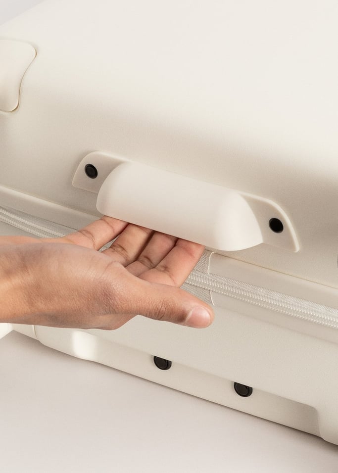 LUGGAGE STUDIO - Maleta rígida de policarbonato con candado TSA y ruedas multidireccionales, imagen de galería 7