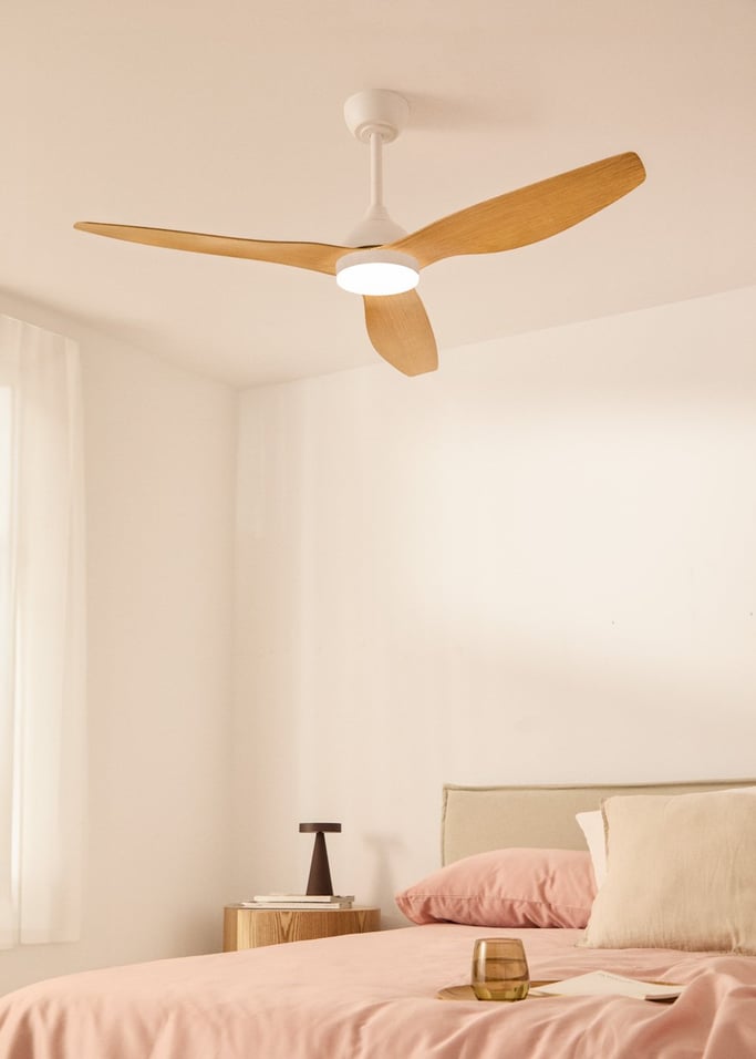 WIND BALANCE - Ventilador de techo 40W silencioso Ø132 cm, imagen de galería 1