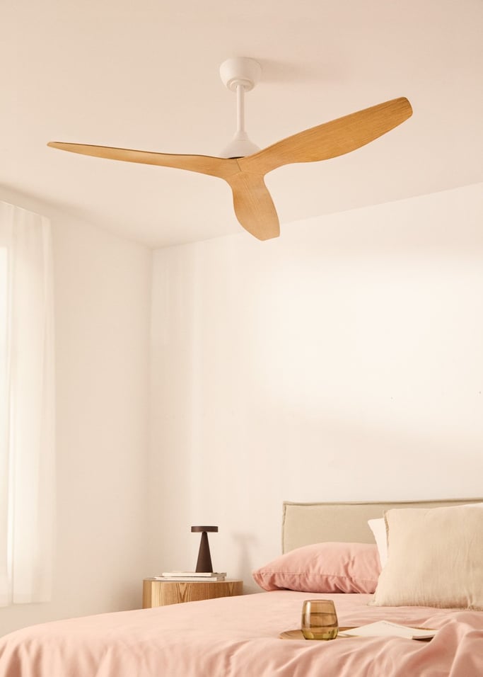 WIND BALANCE - Ventilador de techo 40W silencioso Ø132 cm, imagen de galería 1