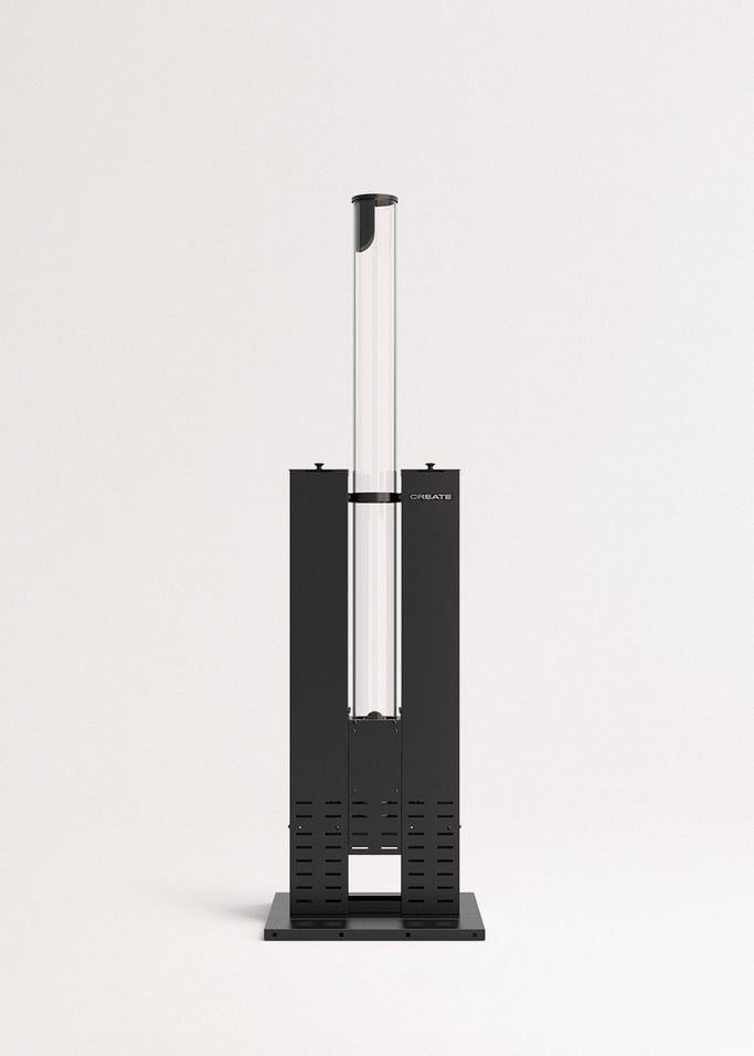 FIRE TUBE HEATER - Estufa exterior 8.2kW de pellets sin humo, imagen de galería 1