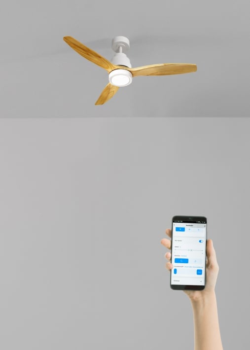 Comprar WIND STYLANCE - Ventilador de techo 40W silencioso 100% madera varios tamaños