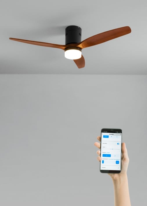 Comprar WIND CALM NATURAL WOOD - Ventilador de techo 40W silencioso 100% madera varios tamaños