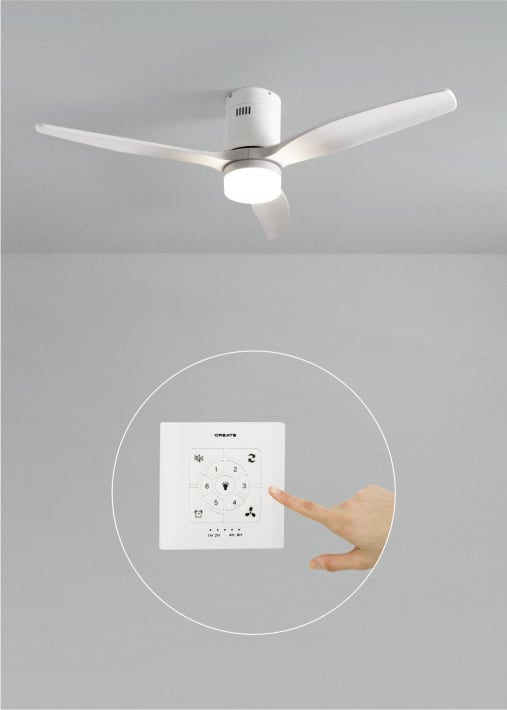Comprar WIND CALM NATURAL WOOD - Ventilador de techo 40W silencioso 100% madera varios tamaños