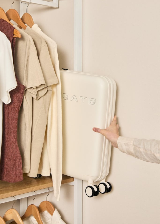 LUGGAGE STUDIO FOLDABLE - Maleta de cabina rígida plegable de policarbonato con candado TSA y ruedas multidireccionales, imagen de galería 5