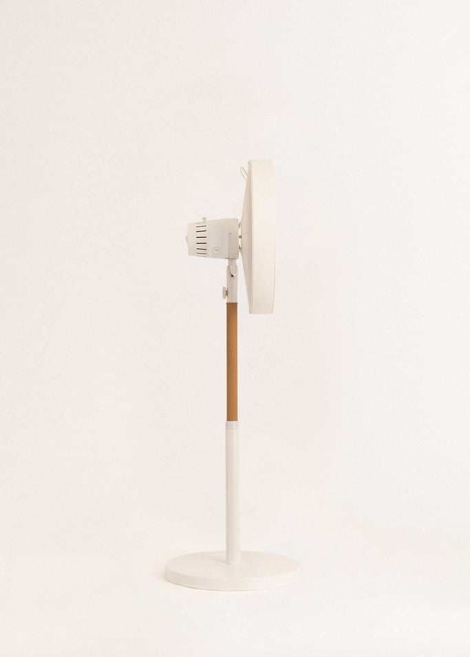 AIR STAND WOOD - Ventilador de pie oscilante 50W estilo retro, imagen de galería 5