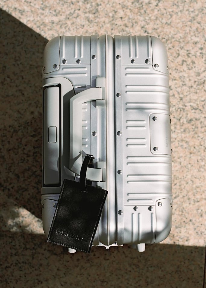 LUGGAGE ALUMINIUM - Maleta rígida de aluminio con doble cierre TSA y ruedas multidireccionales, imagen de galería 5