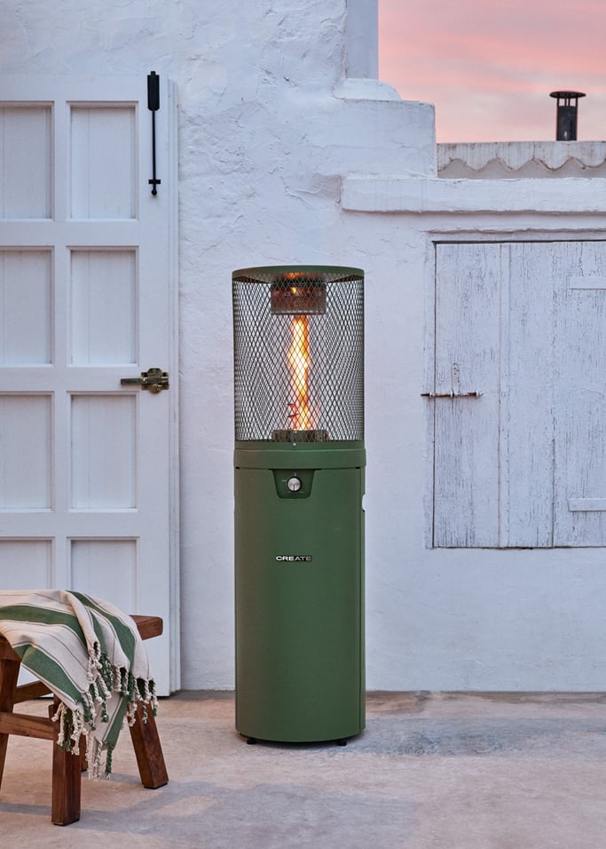 FIRE ROUND HEATER - Calefactor de gas 8kW para terrazas y exteriores, imagen de galería 1