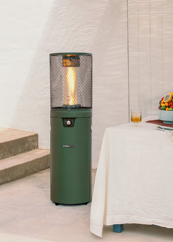 FIRE ROUND HEATER - Calefactor de gas 8kW para terrazas y exteriores, imagen de galería 2