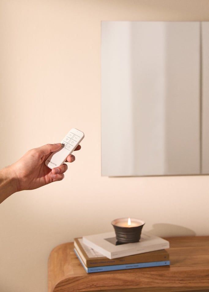 WARM MIRROR IR - Espejo calefactor infrarrojo de pared con WiFi, imagen de galería 3