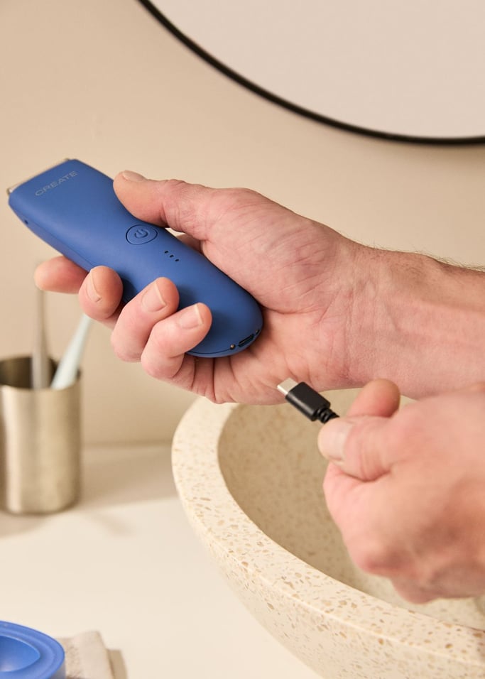 BARBER STUDIO - Recortadora y afeitadora inalámbrica para cara y cuerpo resistente al agua, imagen de galería 5