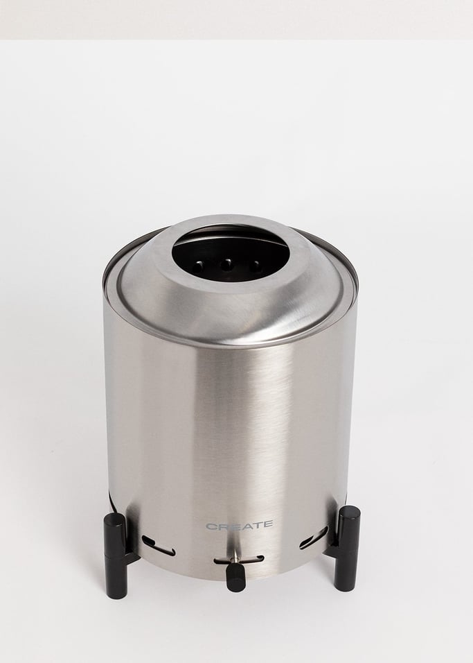 FIRE PIT COMPACT - Brasero de sobremesa 1.5kW exterior de pellets sin humo, imagen de galería 5