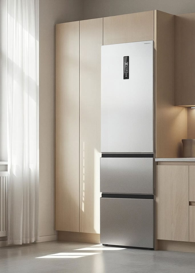 FRIDGE STUDIO COMBI PRO FLEX 401 - Frigorífico estilo Italian 401L con Perfect Fit, Space Pro y Care+, imagen de galería 1