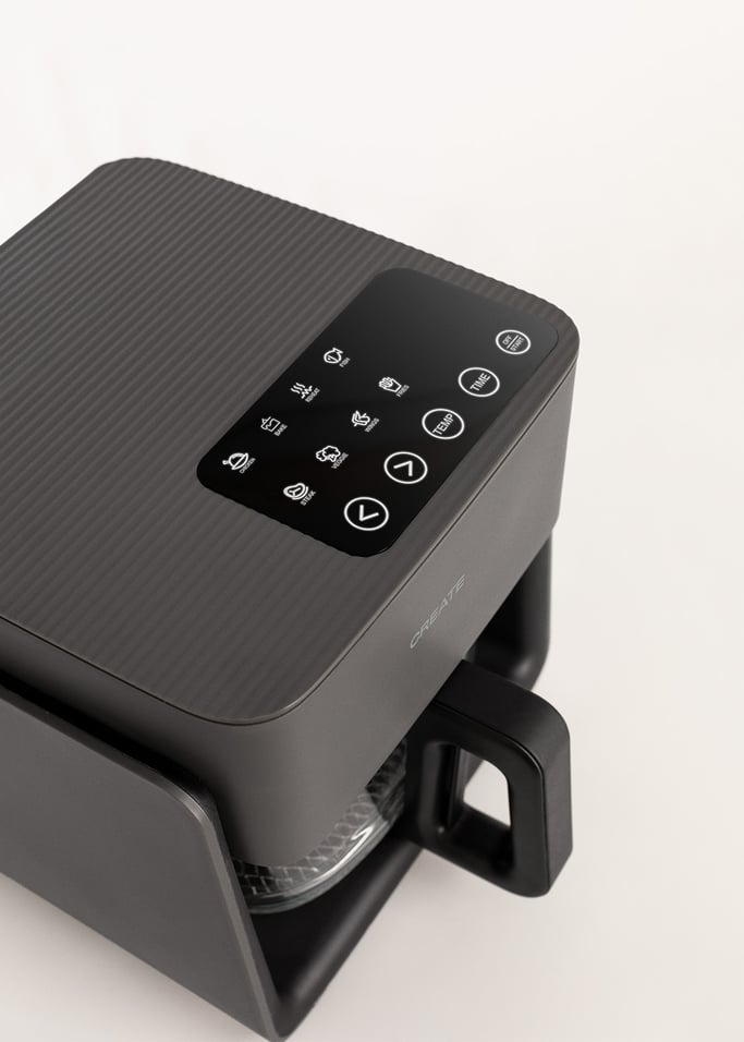 AIR FRYER STUDIO CRYSTAL - Freidora de aire de cristal 4.2L con vaporizador opcional, imagen de galería 6