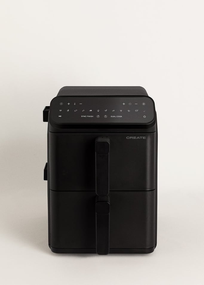 AIR FRYER DUAL STACK - Freidora de aire 11.2 L de doble altura con control independiente, imagen de galer&iacute;a 5