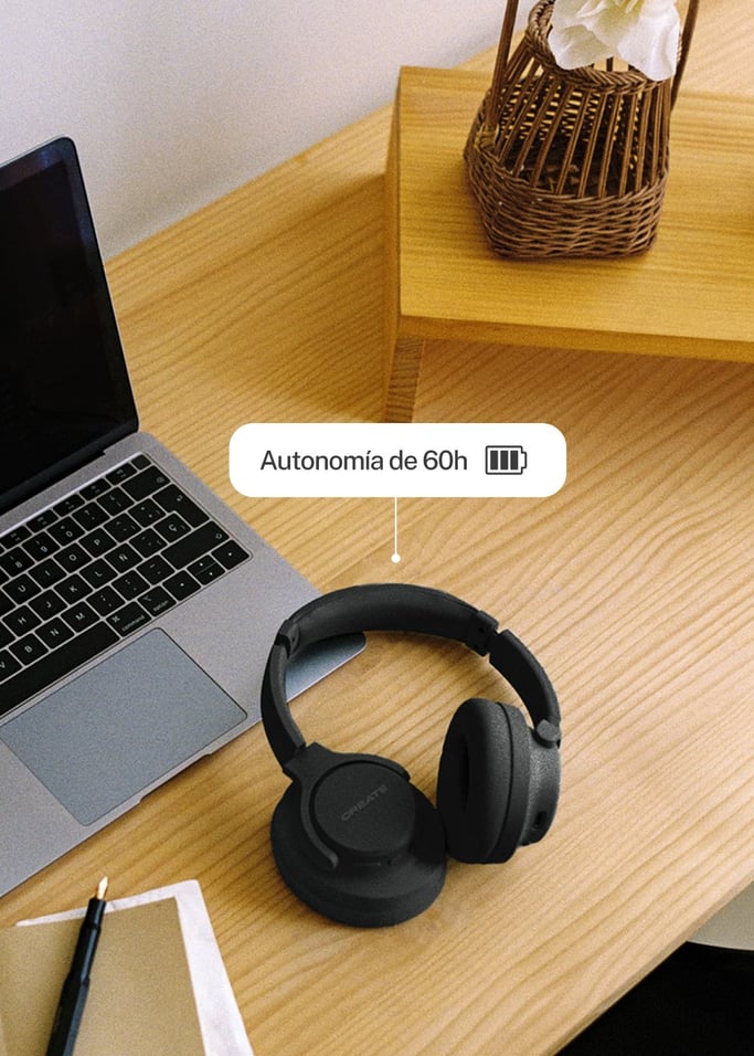 HEADPHONES ANC STUDIO - Auriculares inalámbricos de diadema con cancelación de ruido, imagen de galer&iacute;a 4