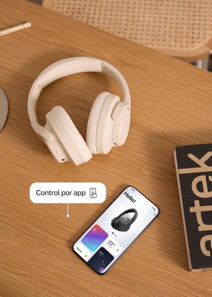 HEADPHONES ANC STUDIO - Auriculares inalámbricos de diadema con cancelación de ruido, imagen de galer&iacute;a 7