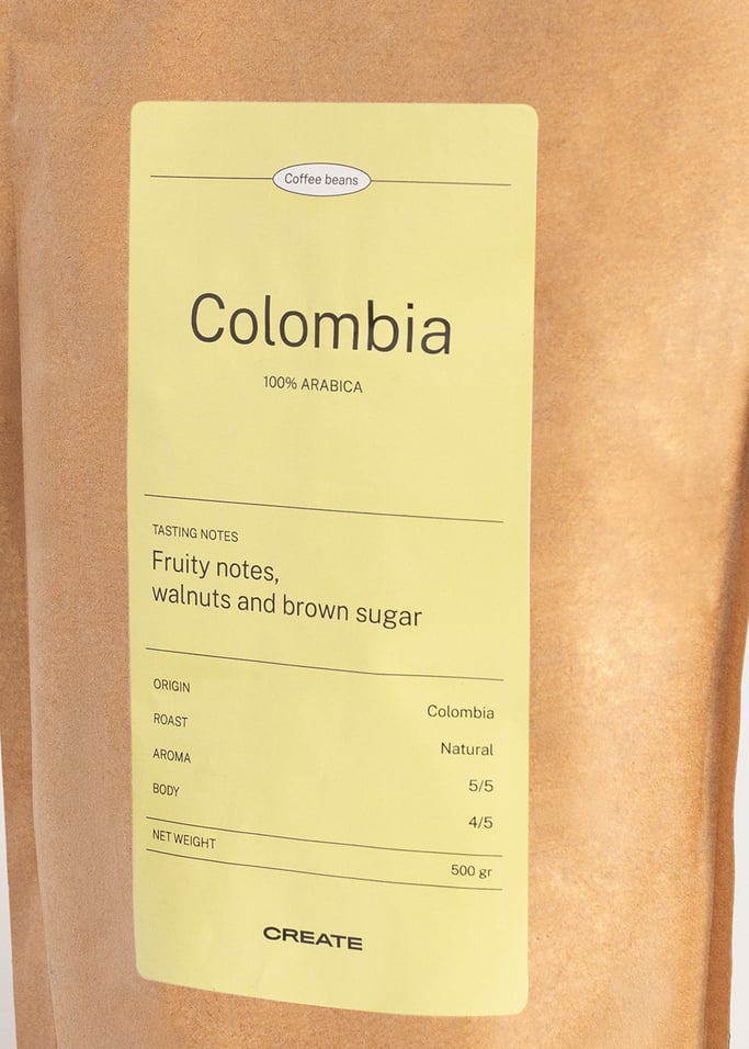 CAFÉ ESPECIALIDAD COLOMBIA 100% ARÁBICA - Café especialidad Colombia en grano y molido varios tamaños, imagen de galería 2