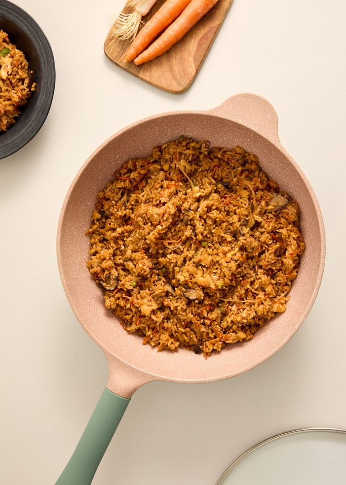 WOK STUDIO - Wok de aluminio fundido con revestimiento cerámico, imagen de galer&iacute;a 3