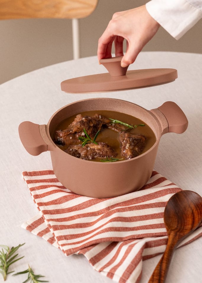 POT STUDIO - Olla de aluminio fundido con revestimiento cerámico, imagen de galería 2