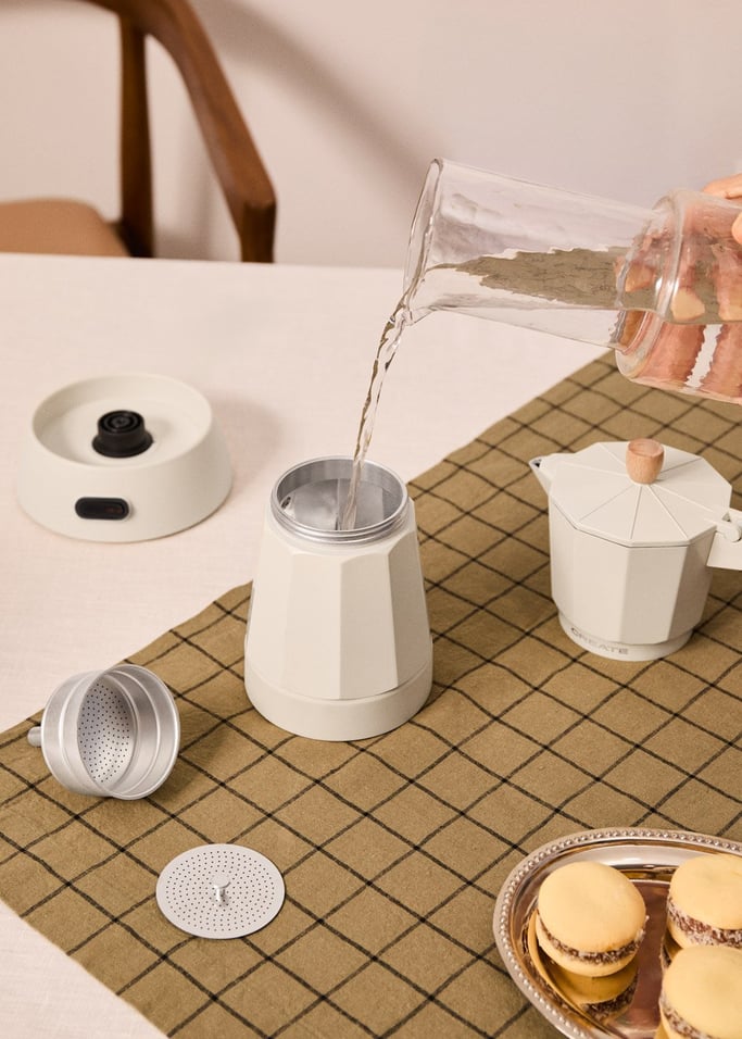 THERA MOKA ELECTRIC - Cafetera italiana eléctrica con función de mantener caliente, imagen de galería 5