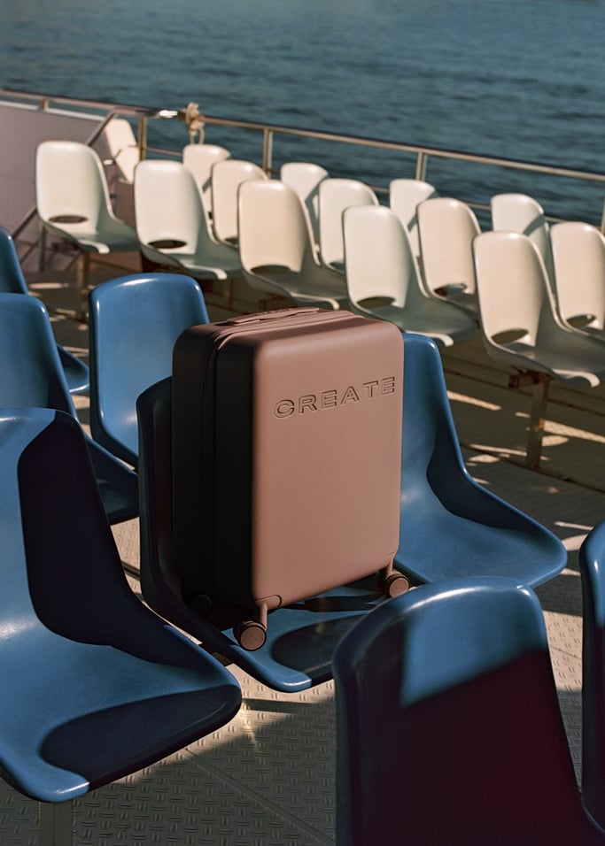 LUGGAGE STUDIO - Maleta rígida de policarbonato con candado TSA y ruedas multidireccionales, imagen de galer&iacute;a 6