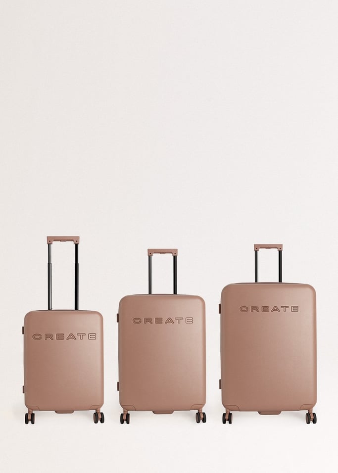 LUGGAGE STUDIO - Maleta rígida de policarbonato con candado TSA y ruedas multidireccionales, imagen de galer&iacute;a 8