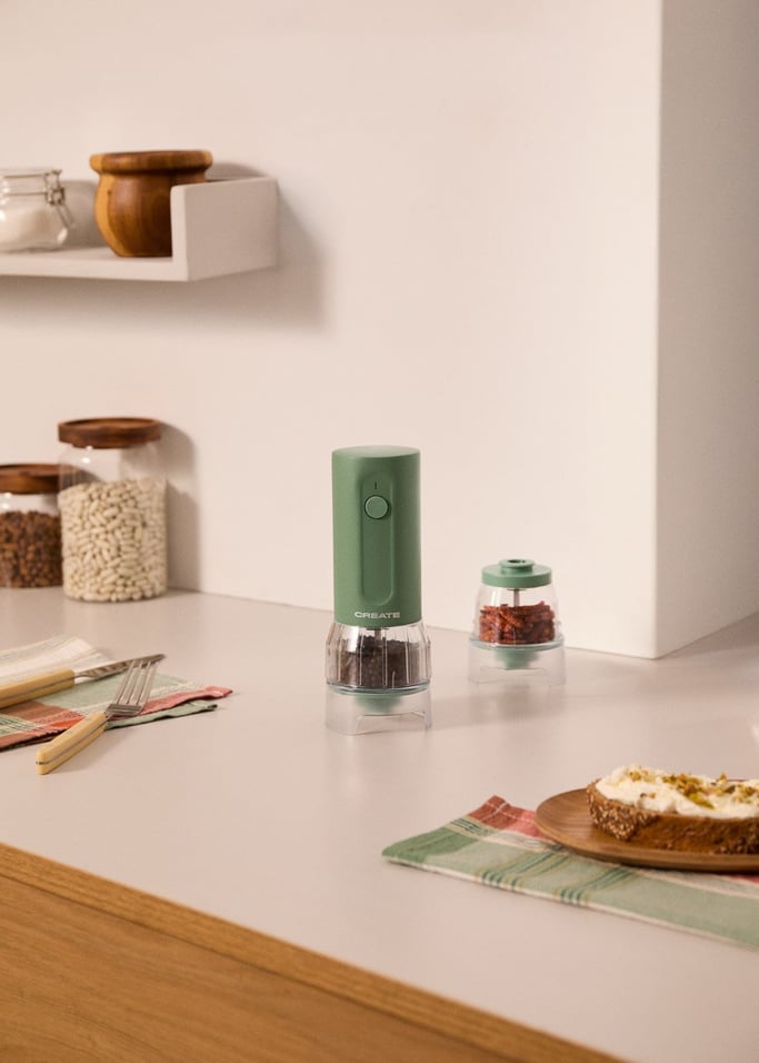 SPICE GRINDER STUDIO PRO - Molinillo eléctrico para especias con contenedores intercambiables, imagen de galería 2