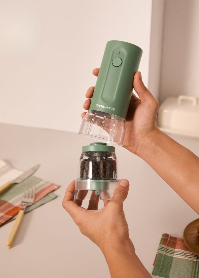 SPICE GRINDER STUDIO PRO - Molinillo eléctrico para especias con contenedores intercambiables, imagen de galería 3