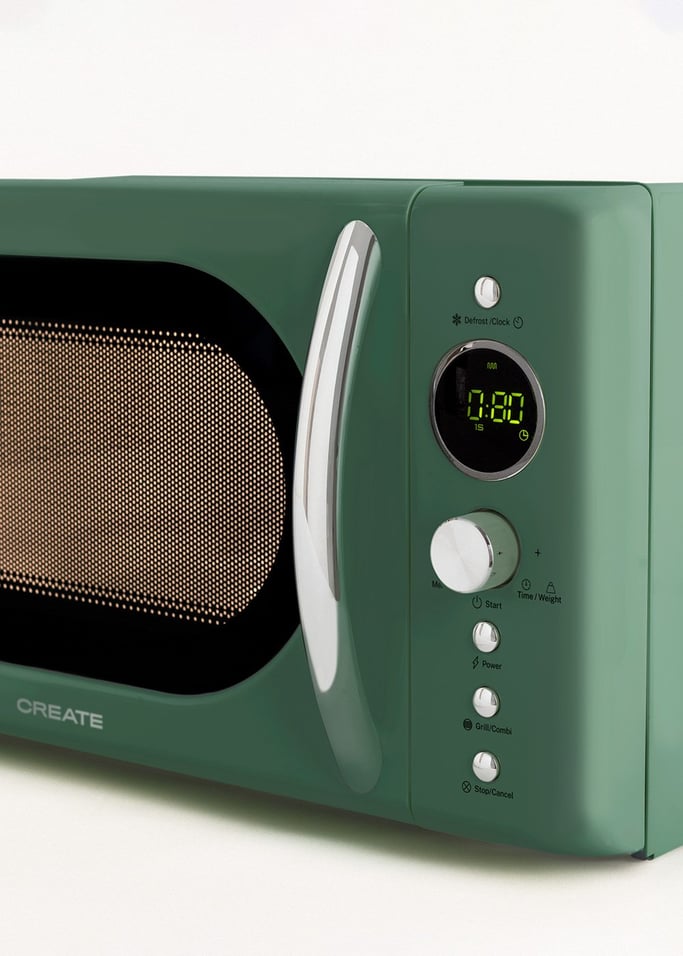 MICROWAVE RETRO - Microondas 20L grill digital 900W, imagen de galería 7