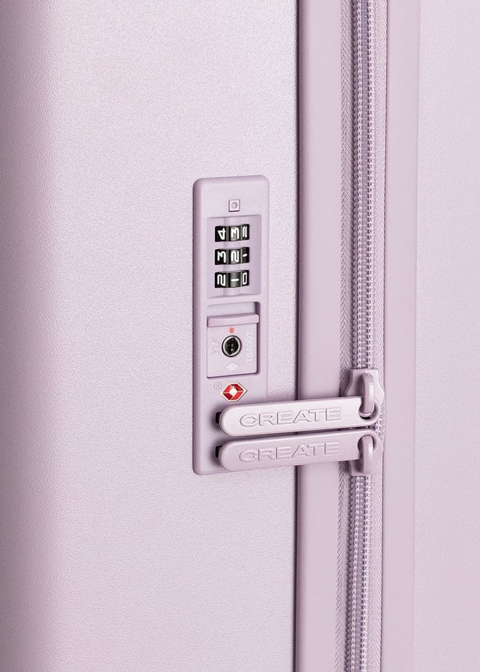 LUGGAGE STUDIO - Maleta rígida de policarbonato con candado TSA y ruedas multidireccionales, imagen de galería 3