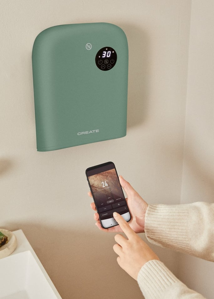 WARM WALL - Calefactor de pared o suelo con WiFi, imagen de galería 3
