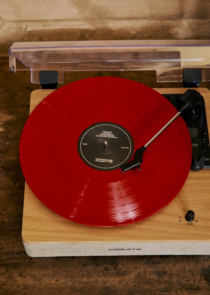 RECORD PLAYER PRO - Tocadiscos con 2 altavoces externos, Bluetooth y salida RCA, imagen de galer&iacute;a 2