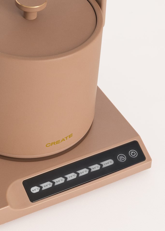 HATTORI - Hervidor de agua eléctrico 0.5 L con control de temperatura, imagen de galer&iacute;a 9