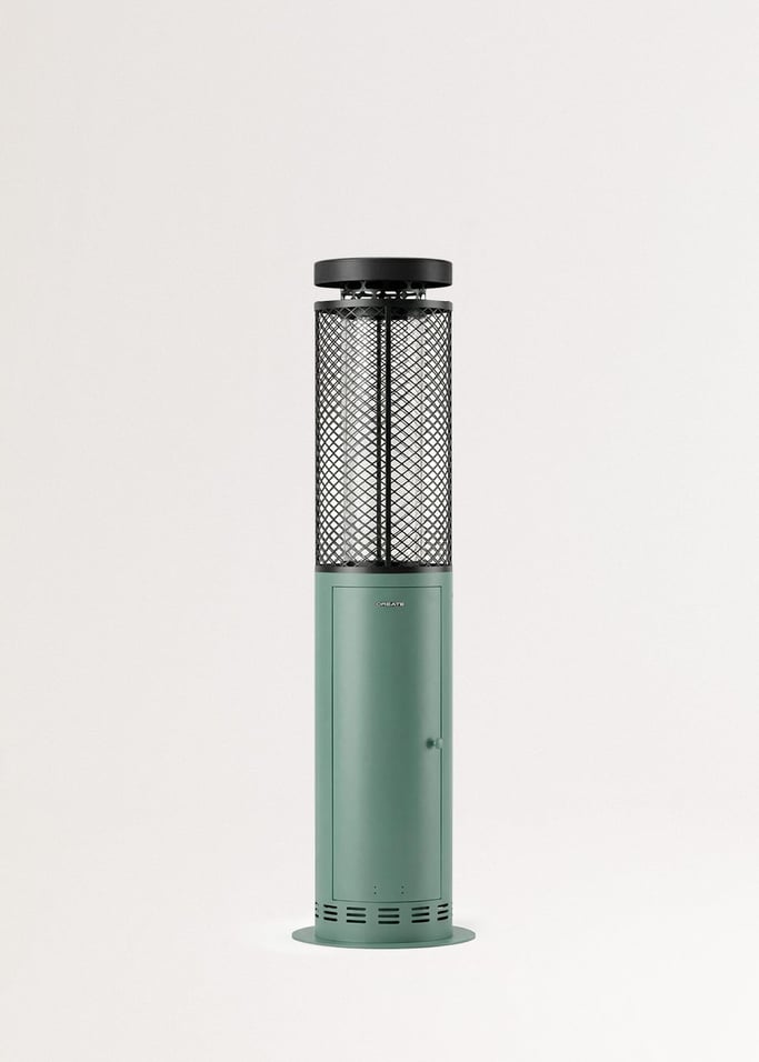 FIRE ROUND PELLET HEATER - Estufa de exterior 17.5 kW de pellets sin humo, imagen de galer&iacute;a 3