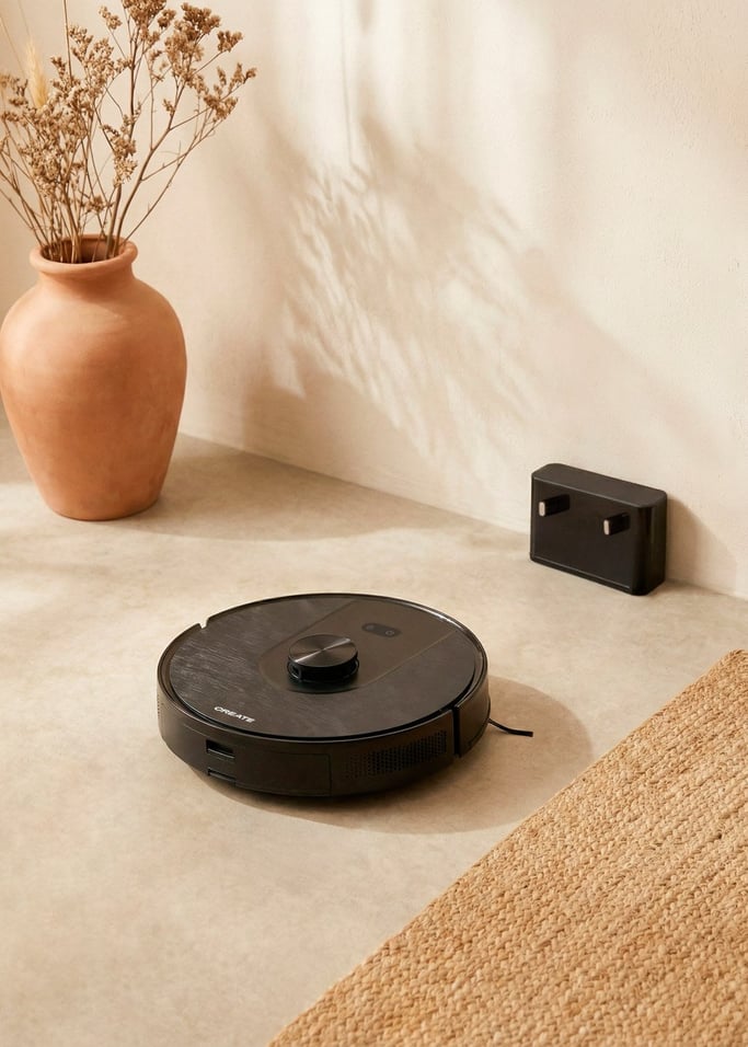 NETBOT LS80 - Robot aspirador inteligente 8000 Pa con función friegasuelos y base de auto vaciado opcional, imagen de galer&iacute;a 2