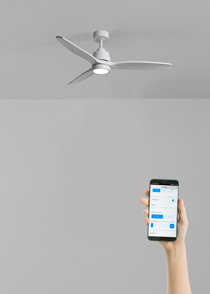 WIND STYLANCE - Ventilador de techo 40W silencioso con aspas de ABS técnico varios tamaños, imagen de galer&iacute;a 2