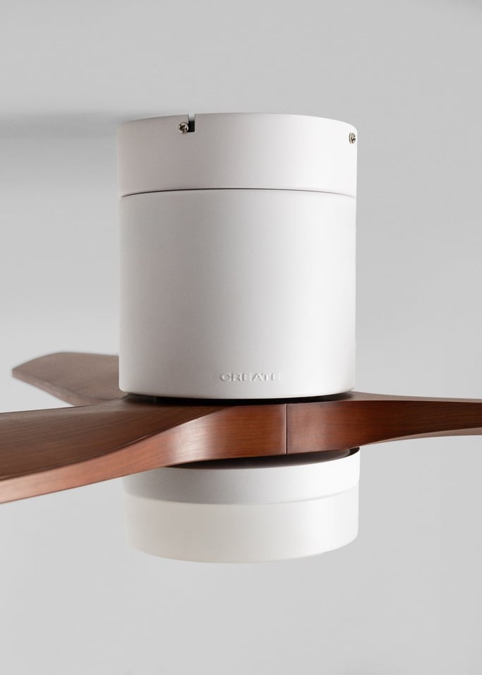 WIND CALM - Ventilador de techo 40W silencioso con aspas de ABS técnico varios tamaños, imagen de galer&iacute;a 5