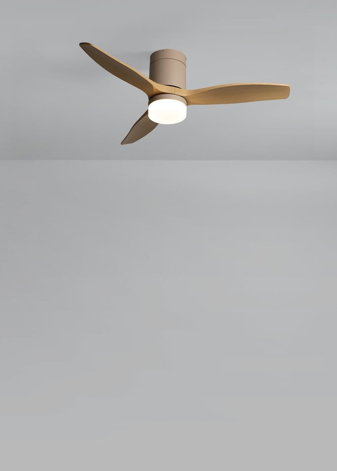 WIND CALM - Ventilador de techo 40W silencioso con aspas de ABS técnico varios tamaños, imagen de galer&iacute;a 2