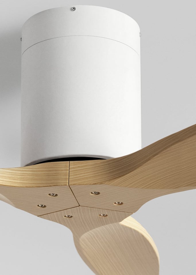 WIND CALM - Ventilador de techo 40W silencioso con aspas de ABS técnico varios tamaños, imagen de galer&iacute;a 5