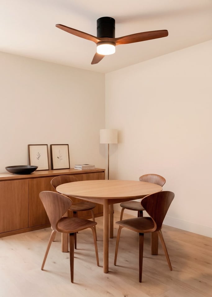 WIND CALM NATURAL WOOD - Ventilador de techo 40W silencioso 100% madera , imagen de galer&iacute;a 1