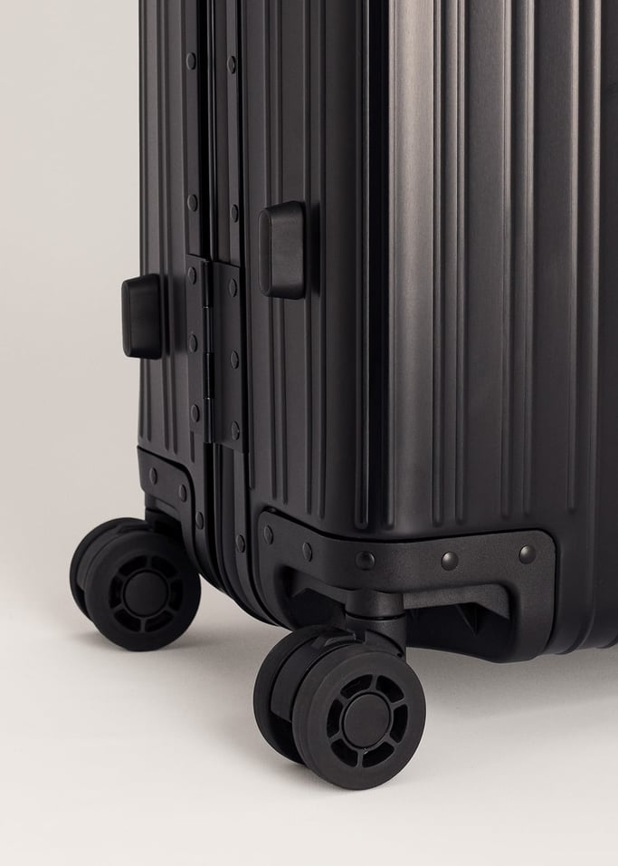 LUGGAGE ALUMINIUM - Maleta rígida de aluminio con doble cierre TSA y ruedas multidireccionales, imagen de galer&iacute;a 8