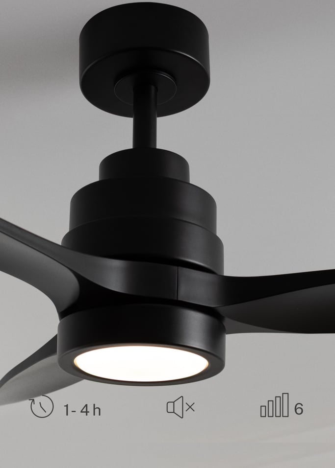 WIND STYLANCE - Ventilador de techo 40W silencioso con aspas de ABS técnico varios tamaños, imagen de galer&iacute;a 4