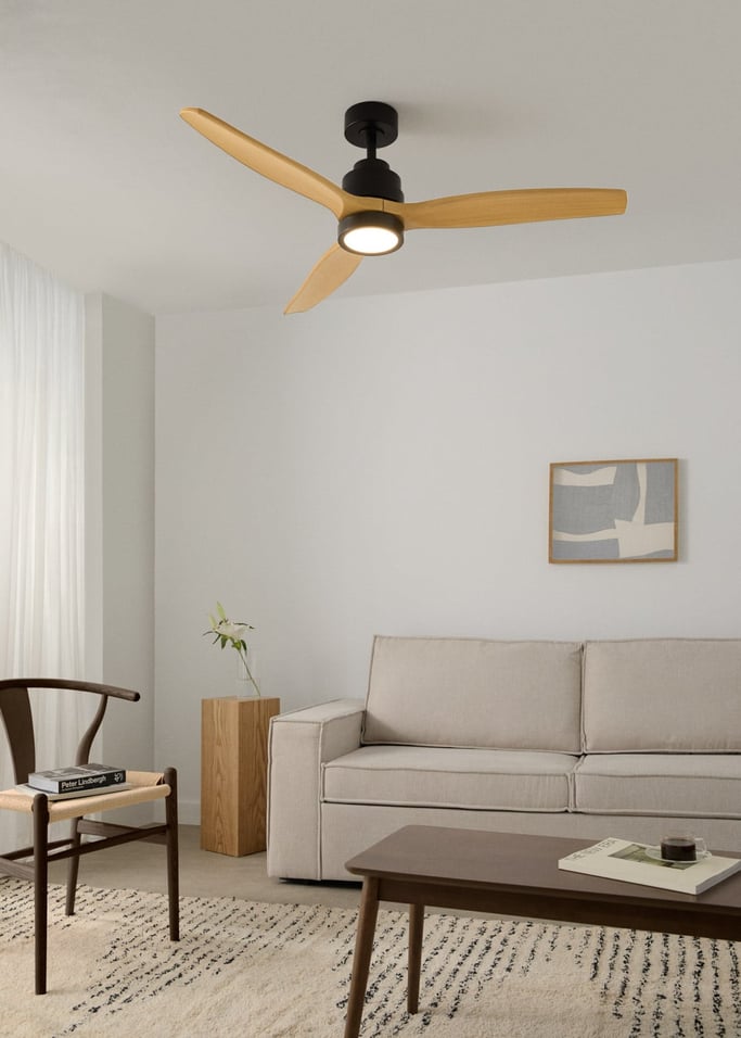 WIND STYLANCE - Ventilador de techo 40W silencioso con aspas de ABS técnico varios tamaños, imagen de galer&iacute;a 1