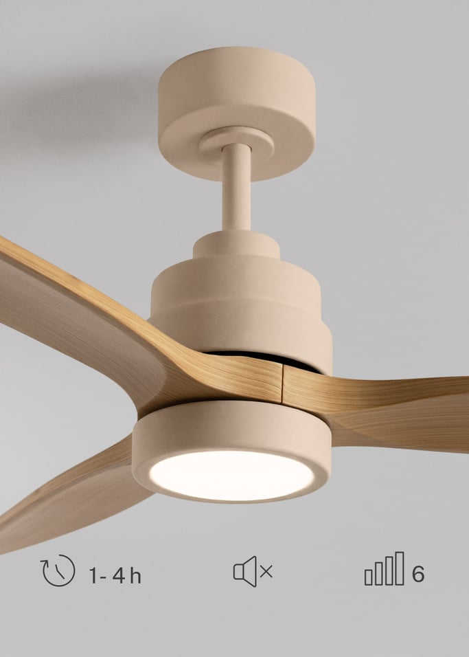 WIND STYLANCE - Ventilador de techo 40W silencioso con aspas de ABS técnico varios tamaños, imagen de galer&iacute;a 4