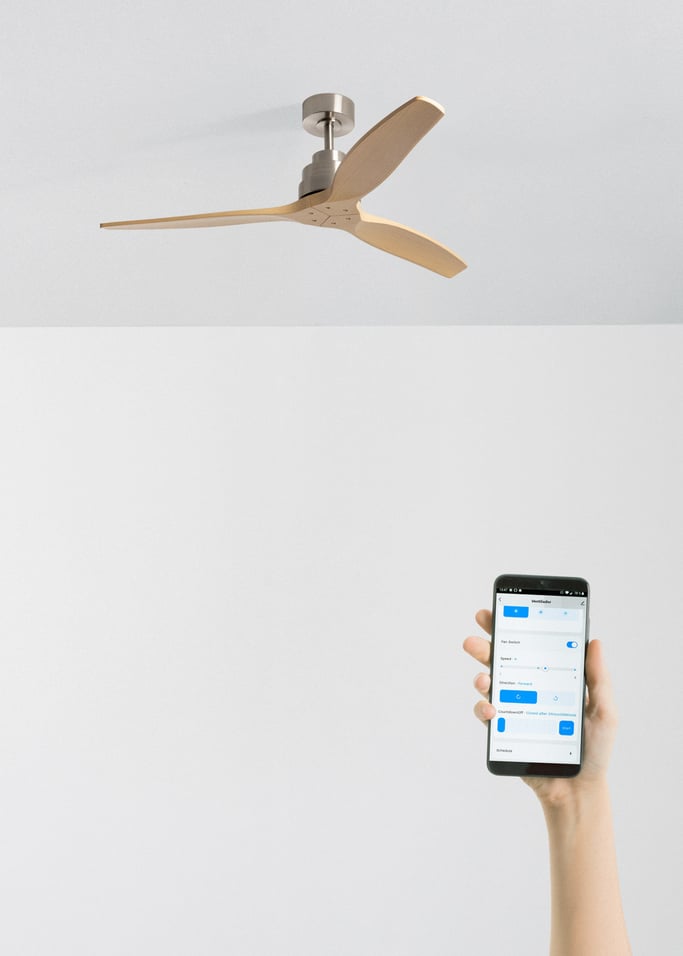 WIND STYLANCE - Ventilador de techo 40W silencioso con aspas de ABS técnico varios tamaños, imagen de galer&iacute;a 2